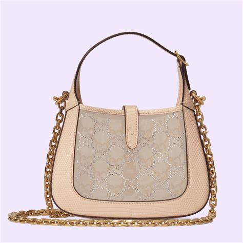 gucci crystal jackie|gucci jackie silhouette.